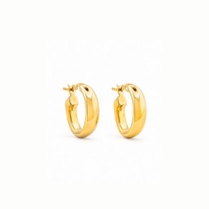 Elara Classic Hoop Earrings