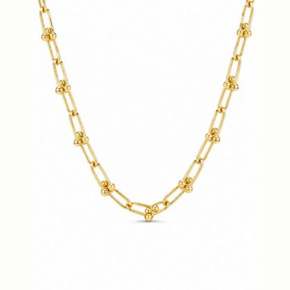 Aurelia Link Gold Necklace