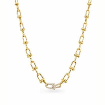 Liora Diamond Accent Link Necklace