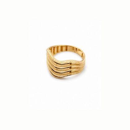 Valentina Layered Wave Ring